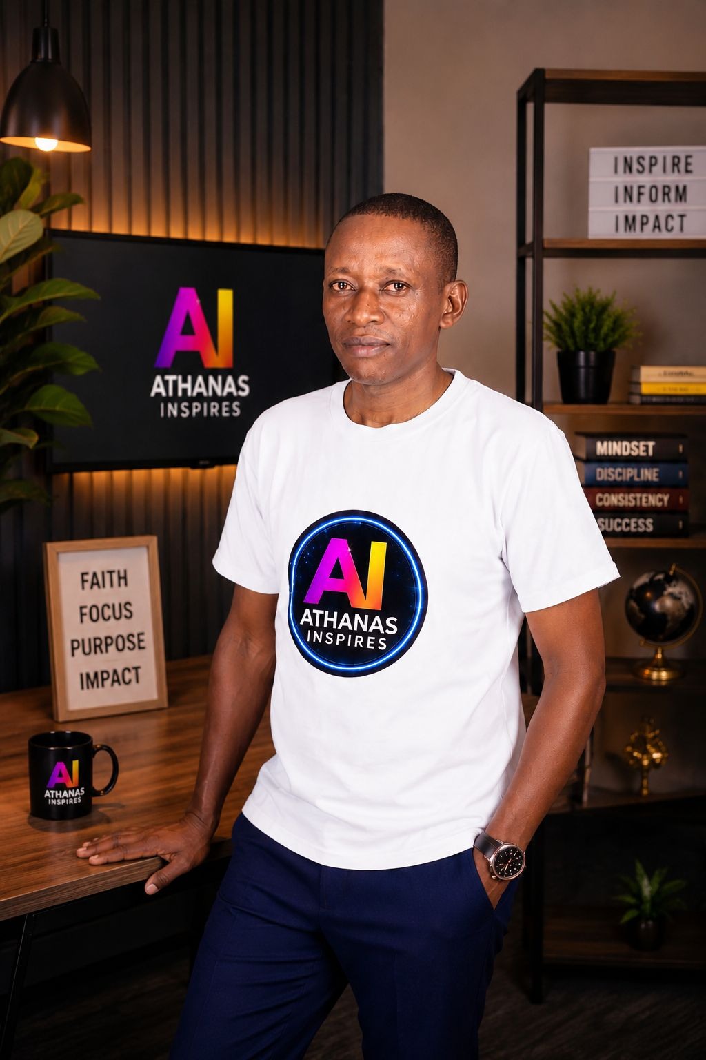 Athanas, teacher and creator of Athanas Inspires